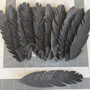 Foam Feathers for Cosplay Crafting - EVA Foam - 3 sizes - 6"/7.5"/11" - 2mm thick