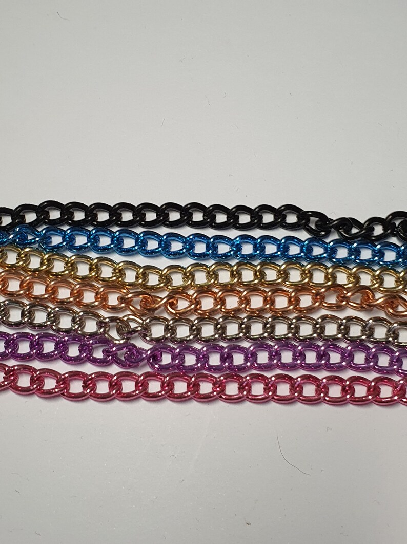 Dog Show Chain Martingale Collars Multiple Colours Custom Etsy