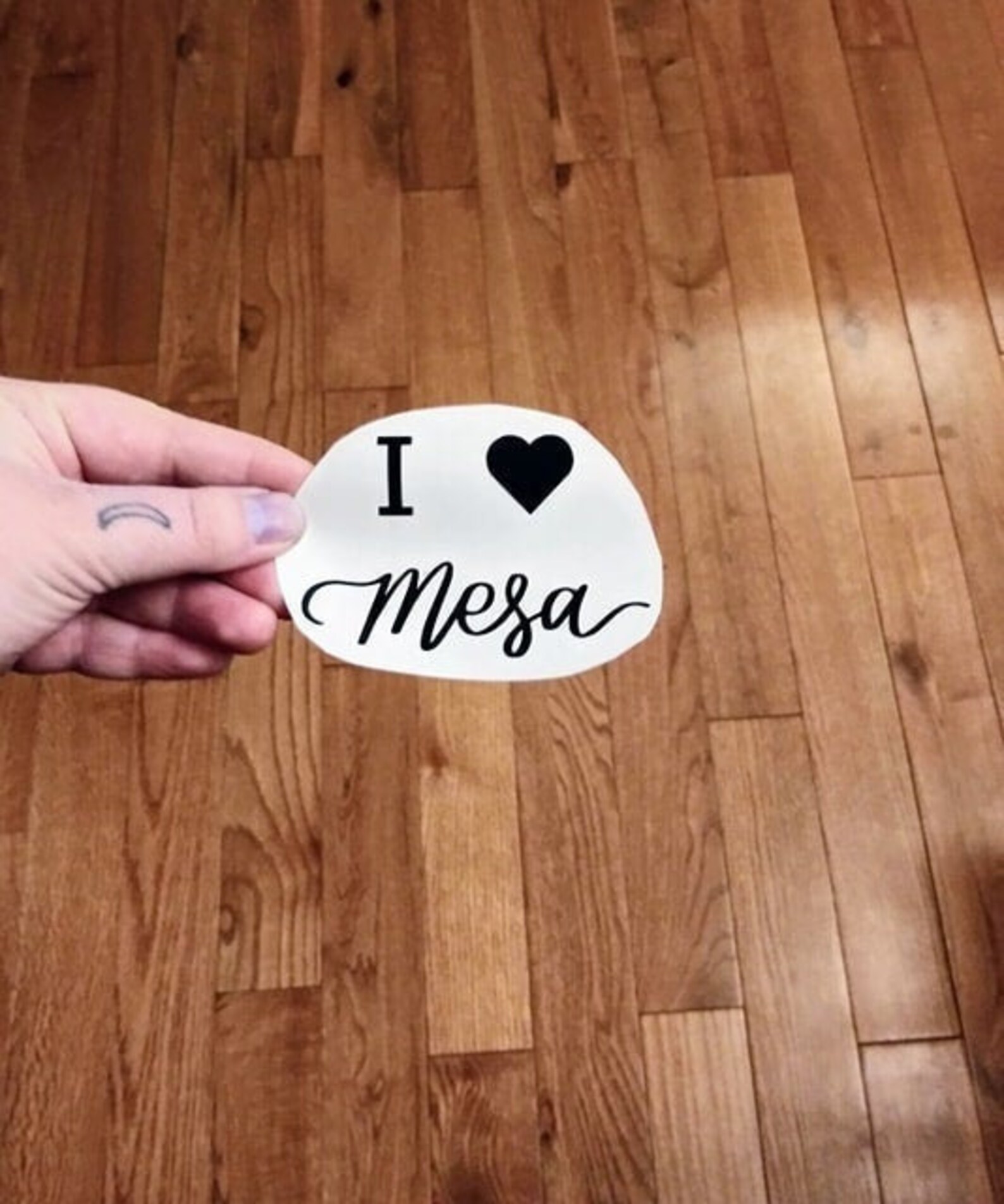 I love Mesa Waterproof Vinyl Sticker bumper sticker laptop Etsy