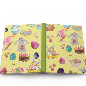Cute EasterJournal For Kids - 150 page (75 sheets) Lined Hardback Journal | Easter Gift for Kids | Easter Creative Writing | Easter Notebook