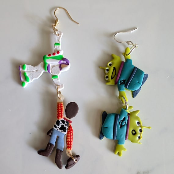 Toy Story Inspired Polymer Clay Buzz Light-year Space