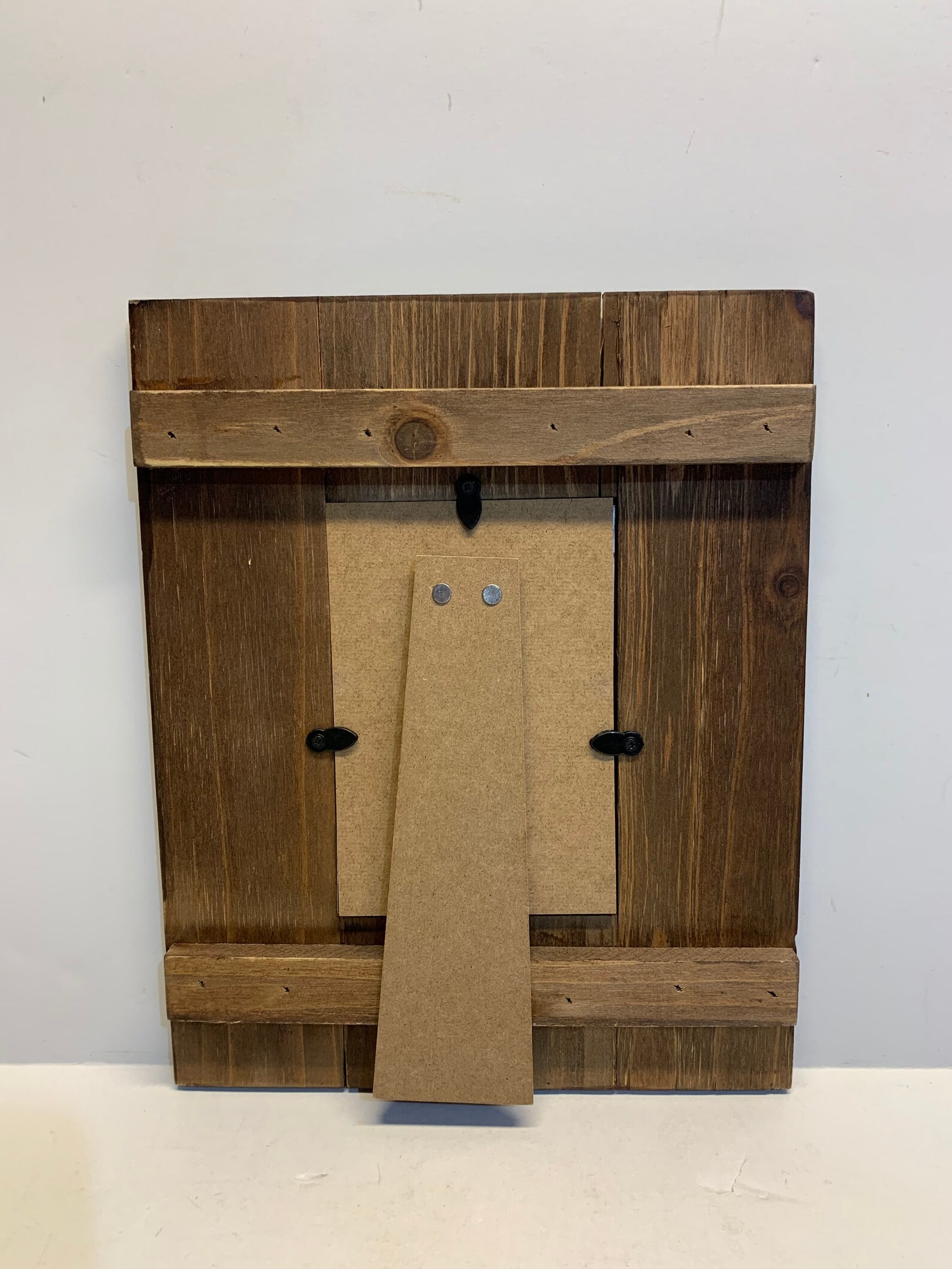 Barn Board And Metal Picture Frame Etsy