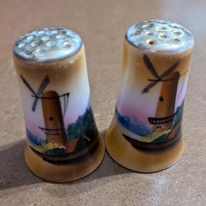 Ceramic Salt and Pepper Shakers