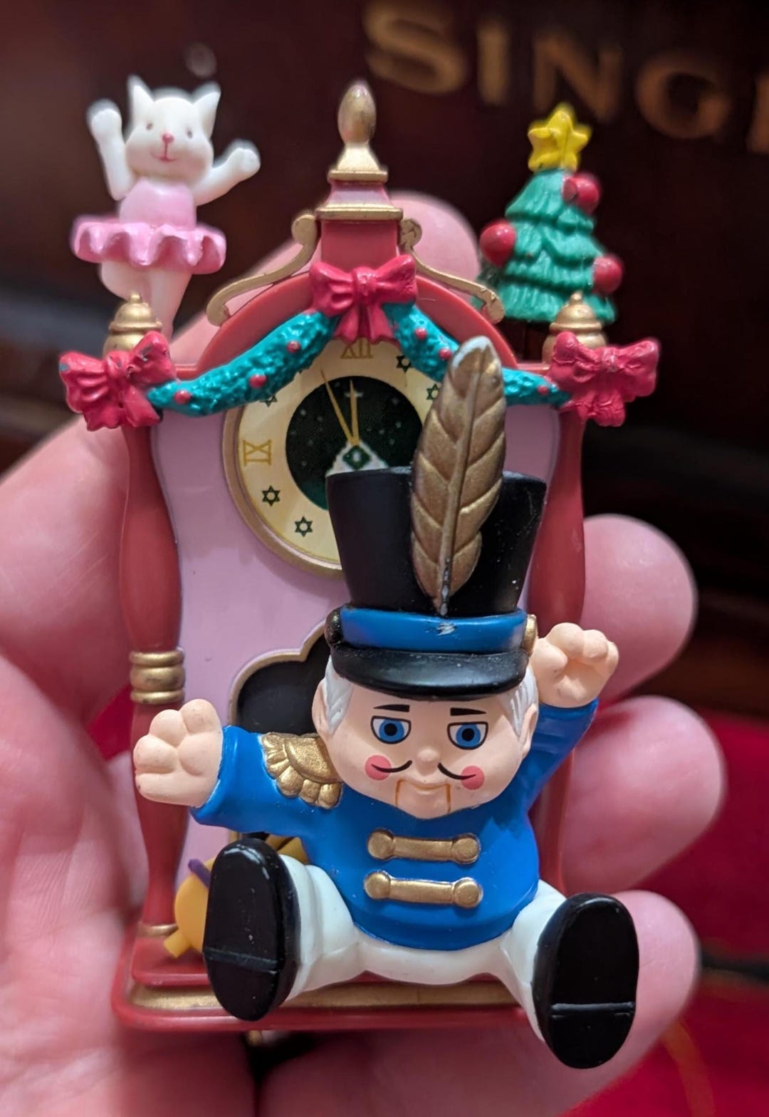 Trimmerry Clock & Nutcracker Ornaments - Etsy