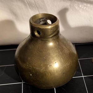 Brass Doorknob or Brass Mortar & Pestle