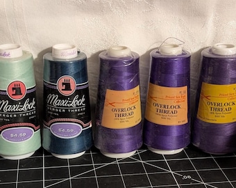 Polyester Cone Thread, 3000 Yards - Serger or Overlock
