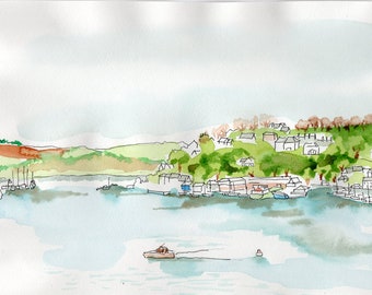 Print- Kinsale Harbor