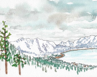 Print- South Lake Tahoe