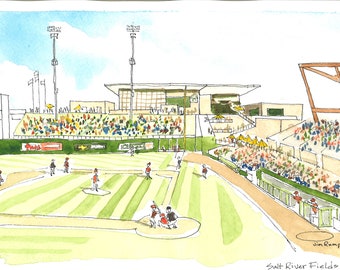 Print- Salt River Fields at Talking Stick