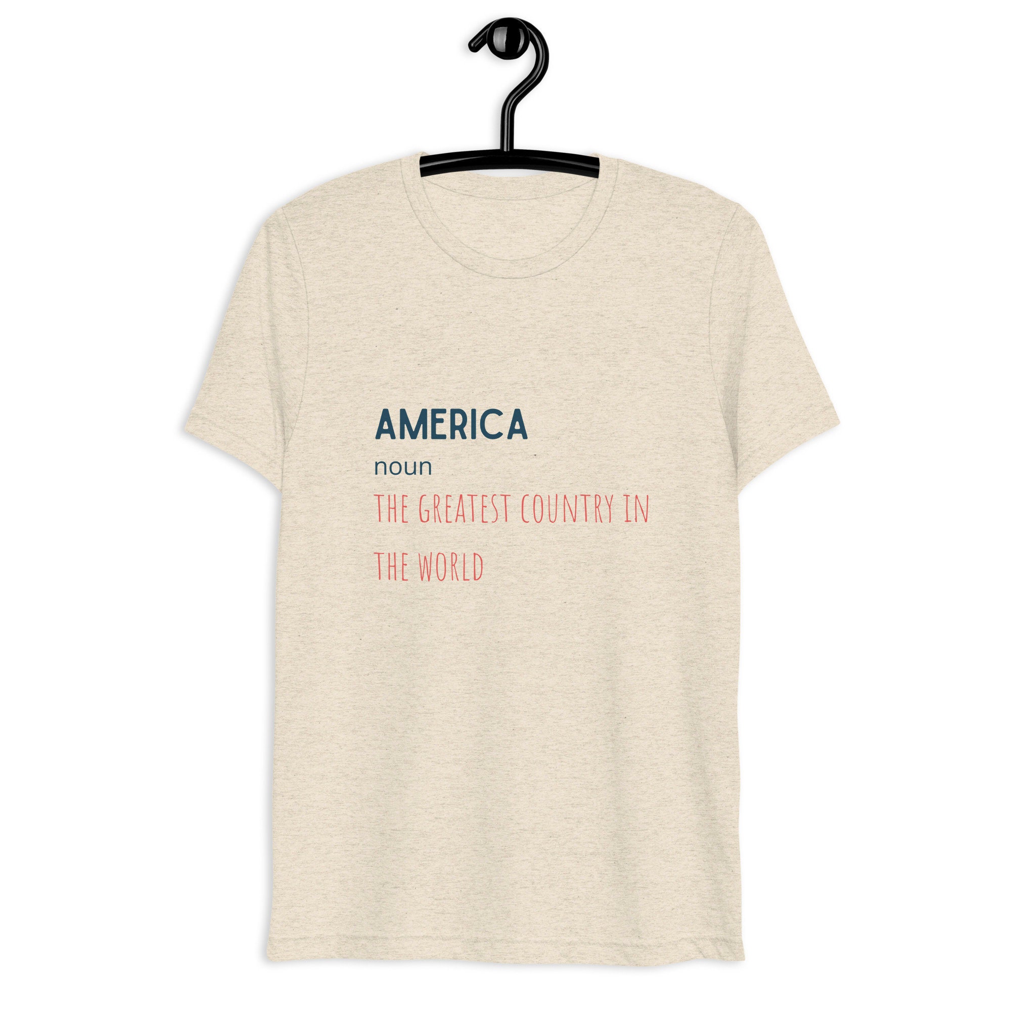 America The Greatest Country in the World Design' Unisex Ringer T-Shirt