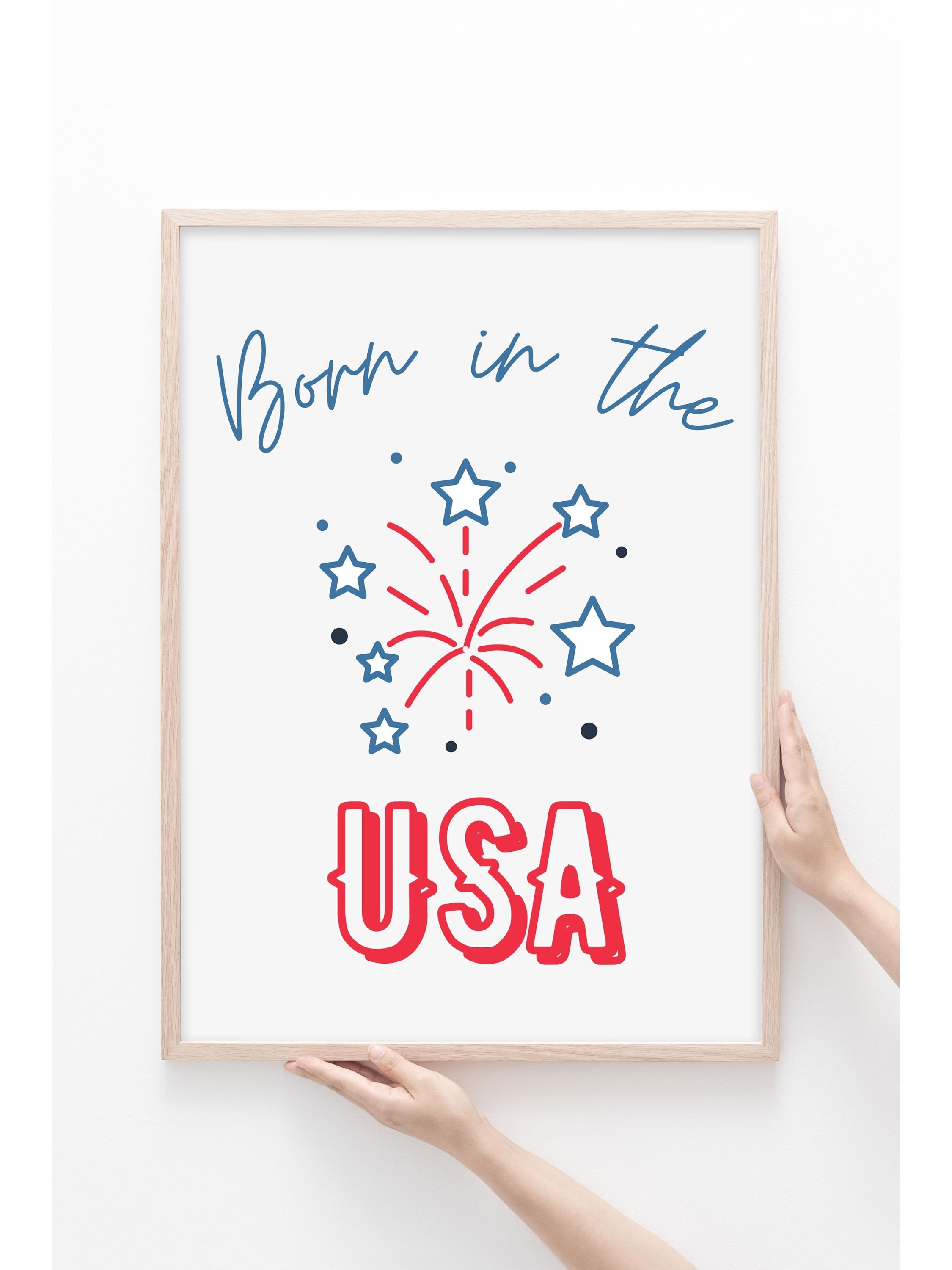 Fourth of July Printable 4th of July Digital Download 4th of July Wall ...