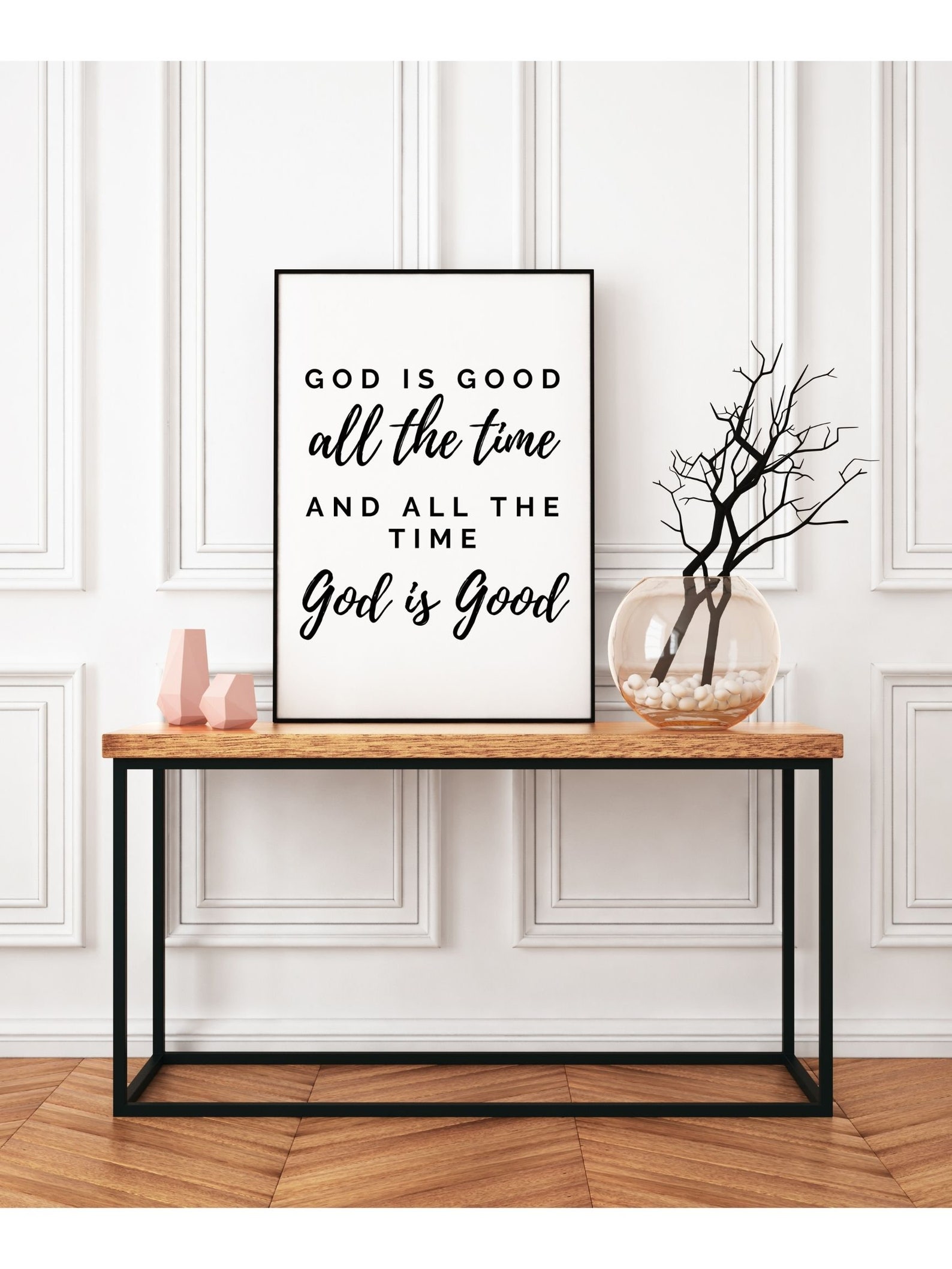 God is Good All the Time Sign Printable Fall Print Fall Decor Christian ...