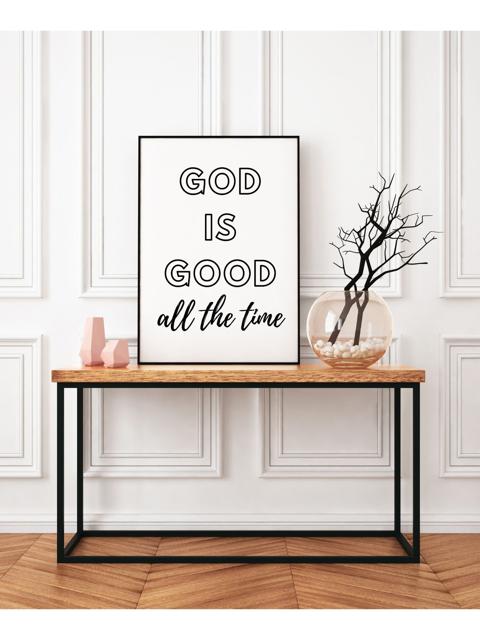 God is Good All the Time Sign Printable Fall Print Fall Decor Christian ...