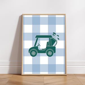 Golf Print Golf Cart Urodziny Impreza do wydrukowania Mistrzowie Dekoracje na Imprezę Golf Znak Baby Shower Ujawnienie Płci Chłopcy Golf Tematyczne Imprezy Dekoracje Par