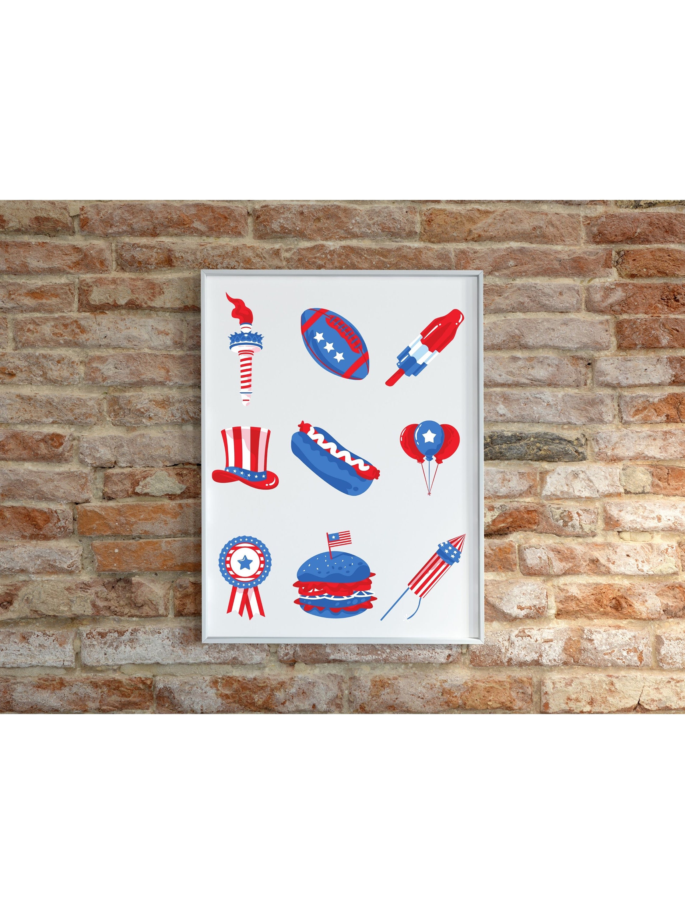 Fourth of July Printable 4th of July Digital Download 4th of - Etsy
