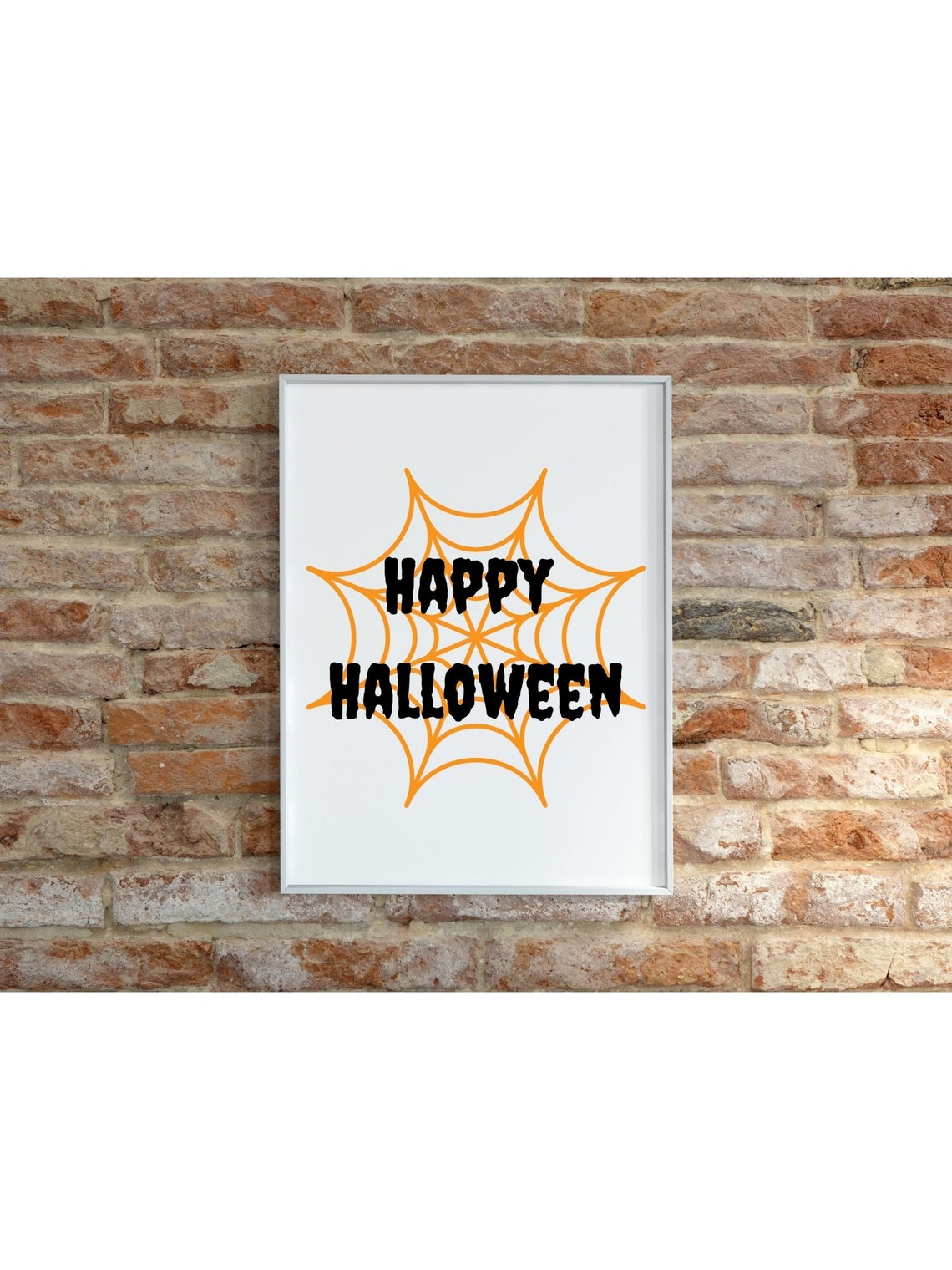 Happy Halloween Sign Printable Halloween Print Halloween Decor ...