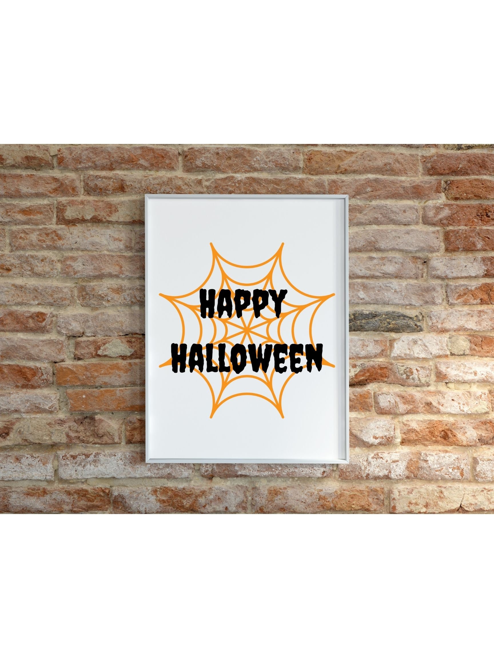 Happy Halloween Sign Printable Halloween Print Halloween Decor ...