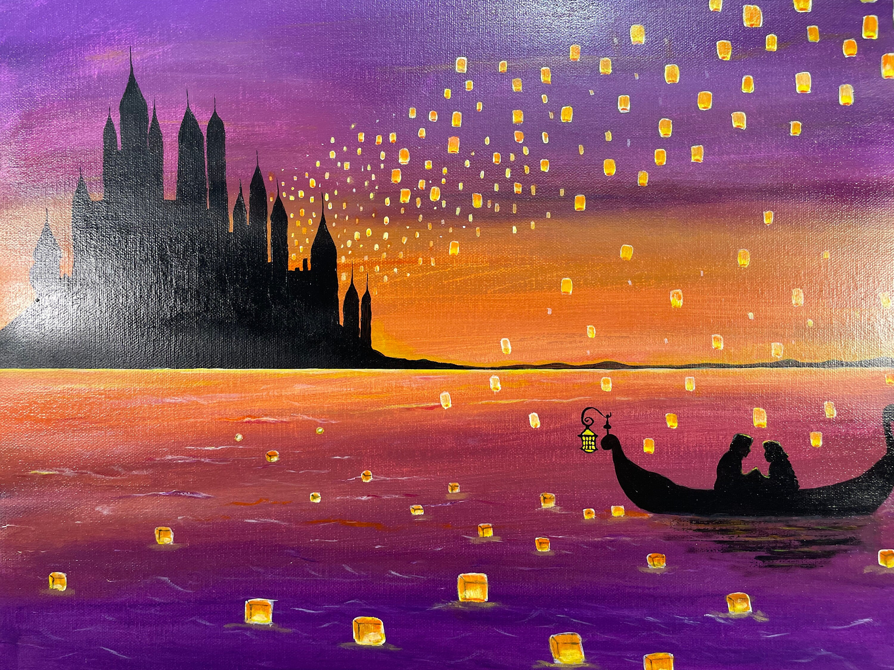 Tangled Boat Scene - Etsy