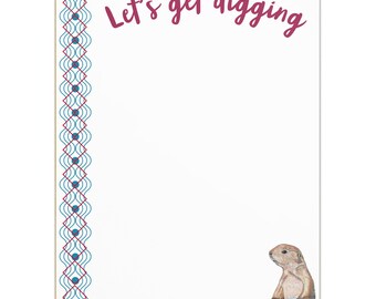 Let's Get Digging Notepad - Made in the USA