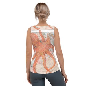 Tacoma Riesen pazifische Krake Sublimation Cut & Sew Tank Top
