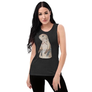 Präriehund Damen Muskelshirt Tanktop