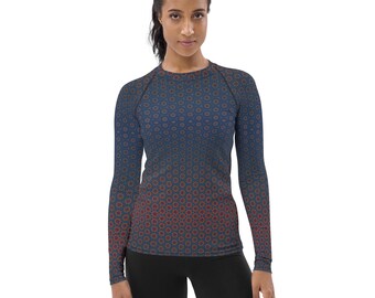 Hummer Abstract Women's Rash Guard