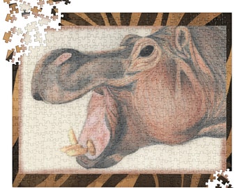 Hutto Hippo Jigsaw puzzle