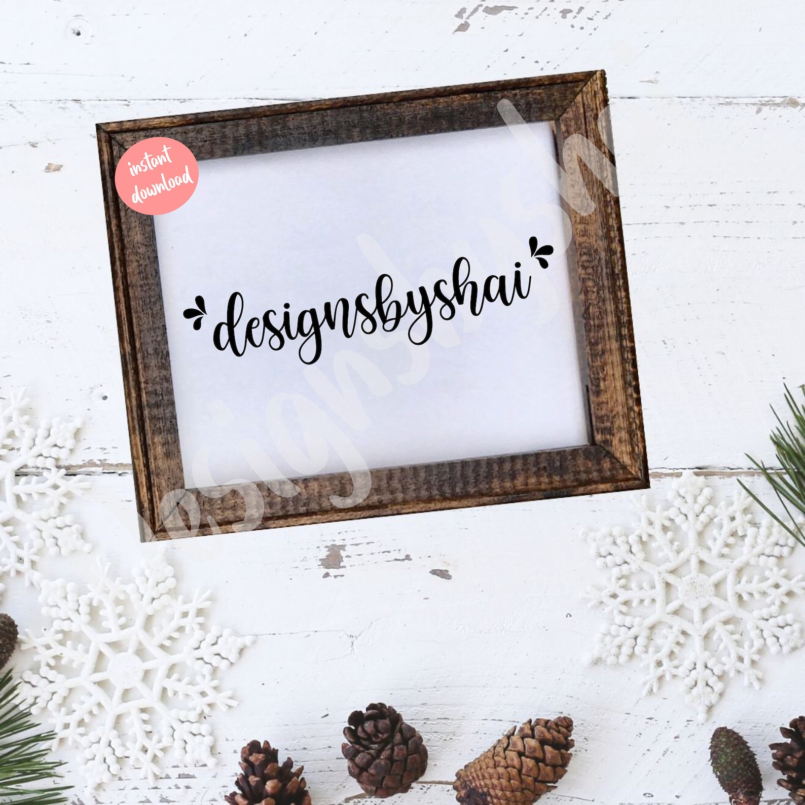 Reverse Canvas Mockup Canvas Mockup Mockup Christmas Theme