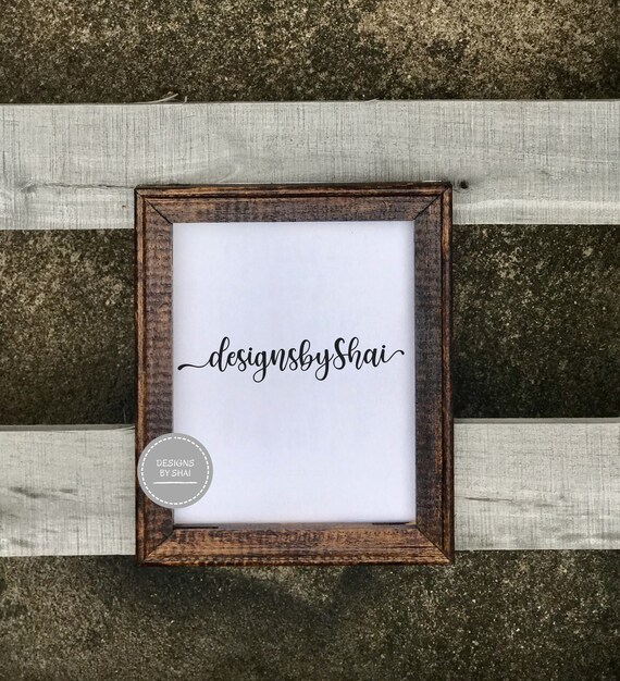 Download Reverse Canvas Mockup Canvas Mockup Palette Sign 8 X 10 Etsy