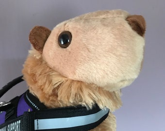 Emotional Support Capybara Plush Stuffed Animal Personalized Gift Toy