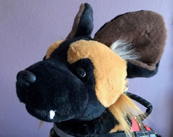 Emotional Support African Wild Dog Plush ESSA Stuffed Animal Personalized Gift Toy