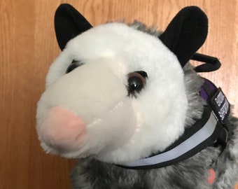 Emotional Support Opossum Possum Stuffed Animal Plushie Toy