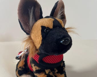 ESSA African Wild Dog Mini Emotional Support Plush Stuffed Animal Personalized Gift Toy