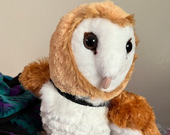 Emotional Support Barn Owl Plush Plush Stuffed Animal Personalized Gift Toy