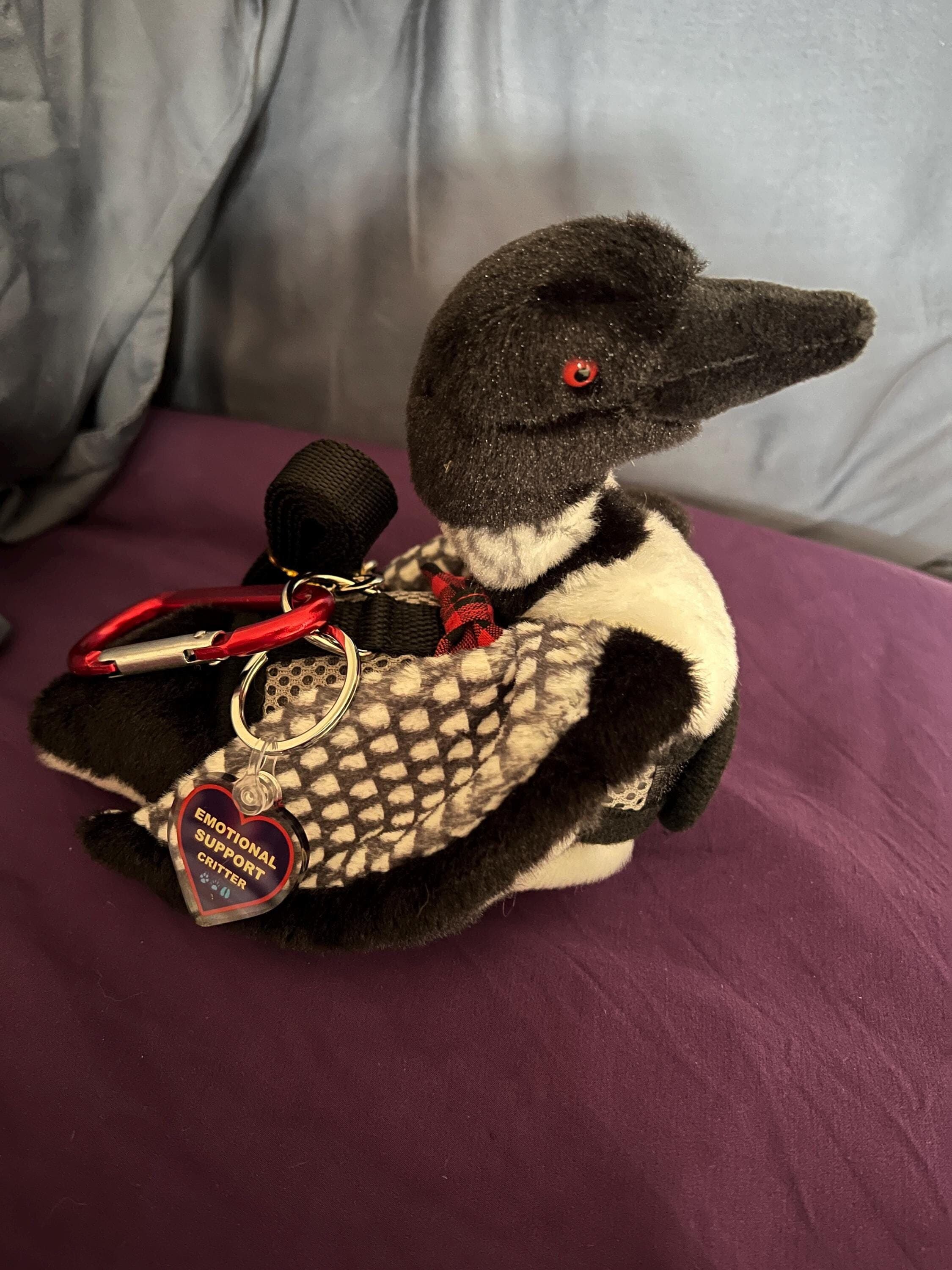 Emotional Support Loon Plush Stuffed Animal Personalized Gift Toy