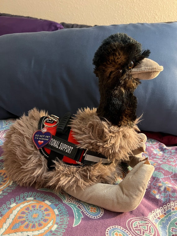 Emotional Support Hyena Plush Stuffed Animal Personalized Gift Toy
