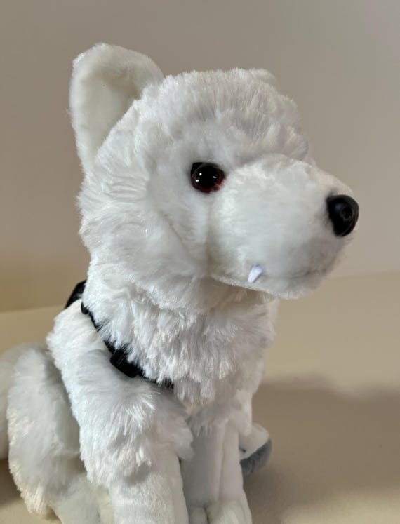 ESSA White Arctic Fox Emotional Support Plush Stuffed Animal