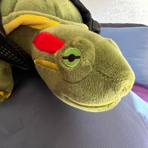 ESSA Green Red Eared Slider Turtle Emotional Support Plush Stuffed Animal Personalized Gift Toy