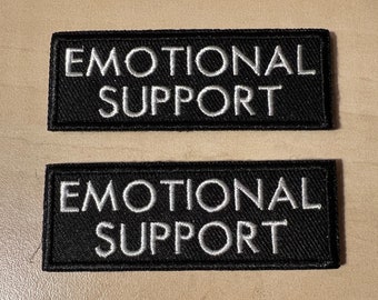 Emotional Support Embroidered Printed Harness Patches ESSA Make Your Own Plush Stuffed Animal