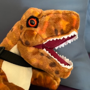 Emotional Support Tyrannosaurus Rex Dinosaur Plush Stuffed Animal Personalized Gift Toy
