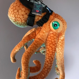 Emotional Support Octopus Plush Stuffed Animal Personalized Gift Toy