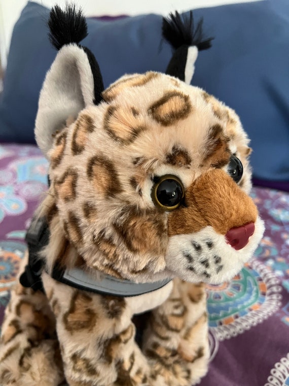 Stuffed hotsell bobcat plush