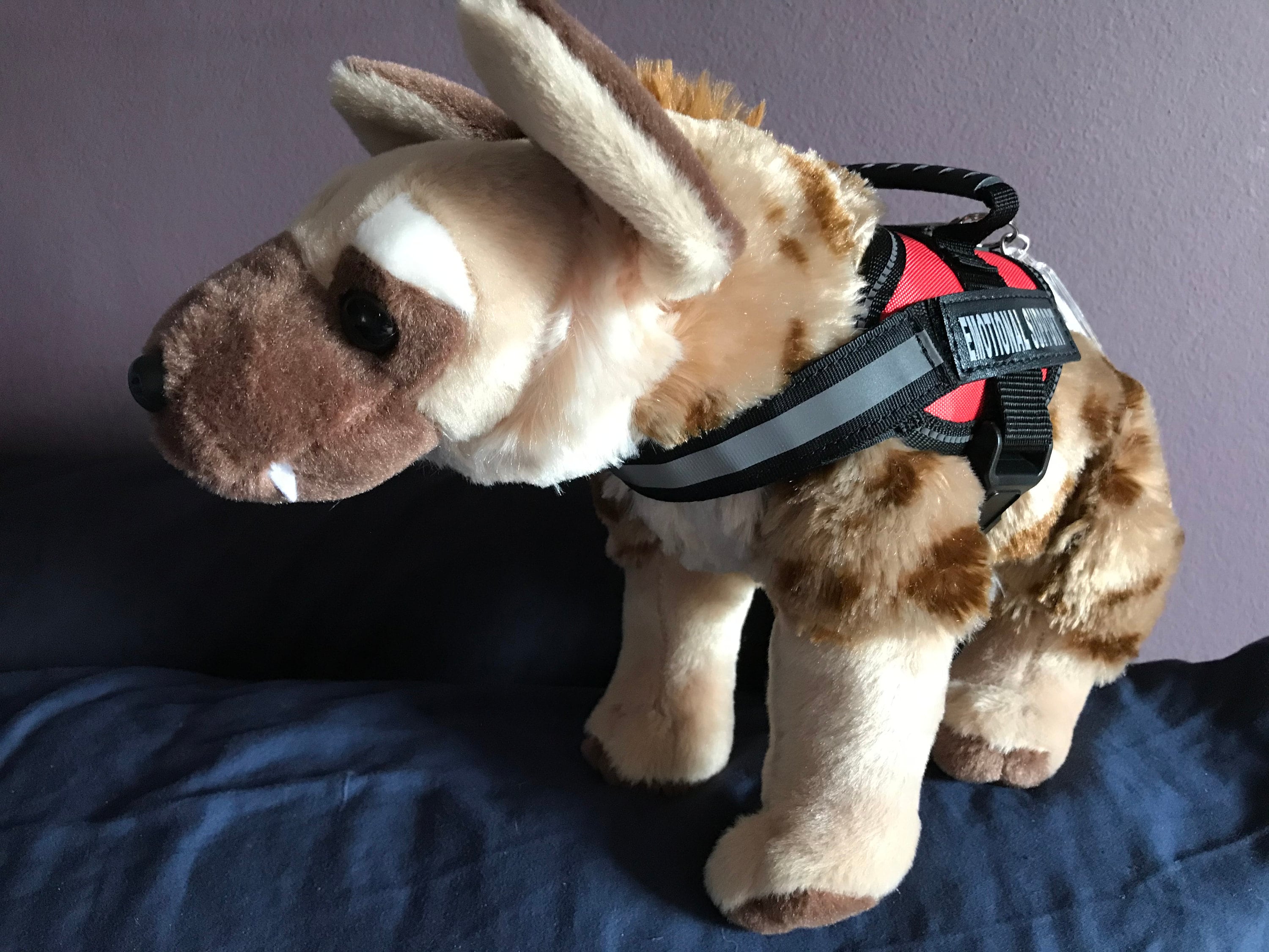 Emotional Support Hyena Stuffed Animal Plushie Toy - Etsy Ireland