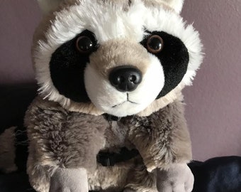 Emotional Support Raccoon Plush Stuffed Animal Personalized Gift Toy