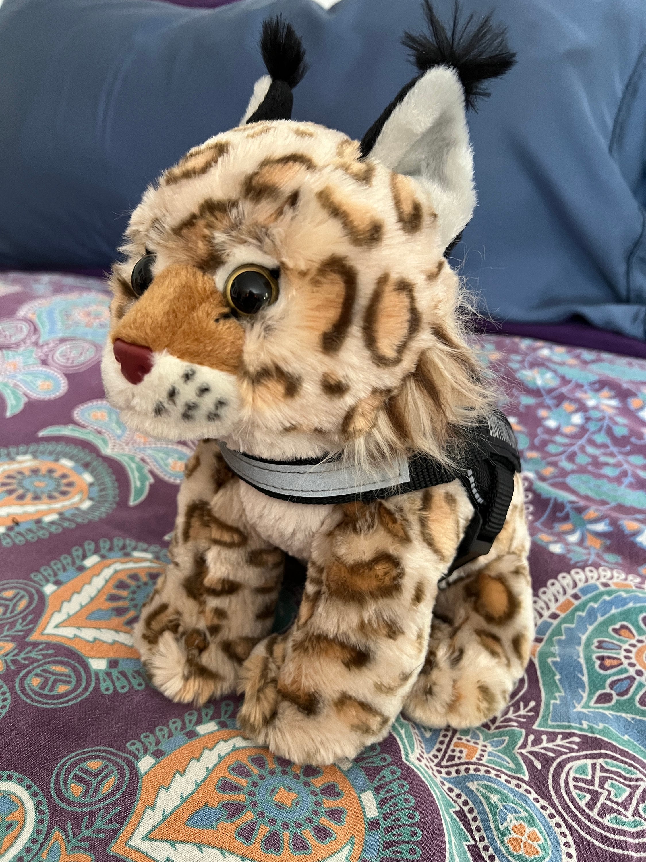 Stuffed outlet bobcat toy