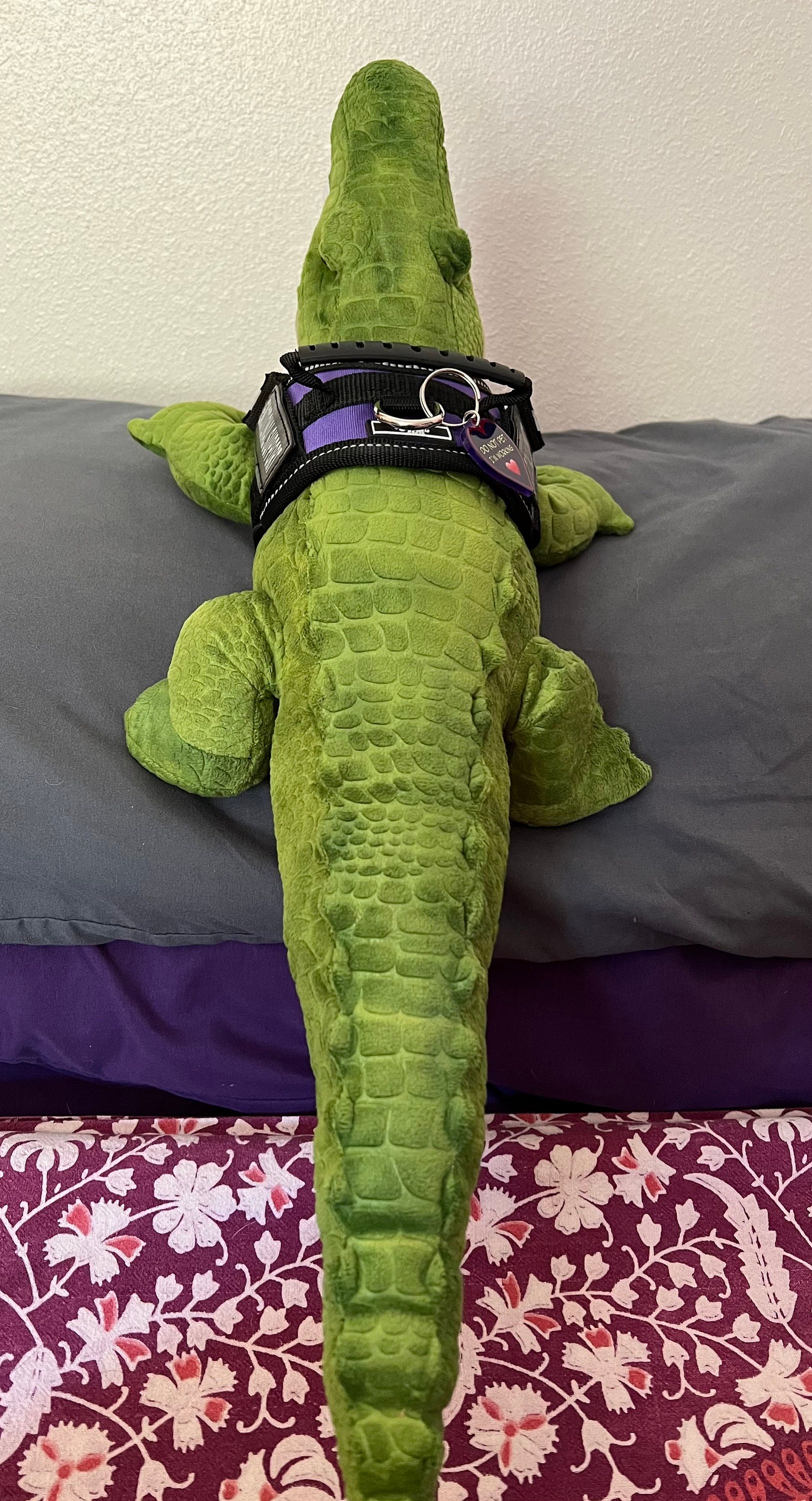 Emotional Support Alligator Crocodile Plush Stuffed Animal 