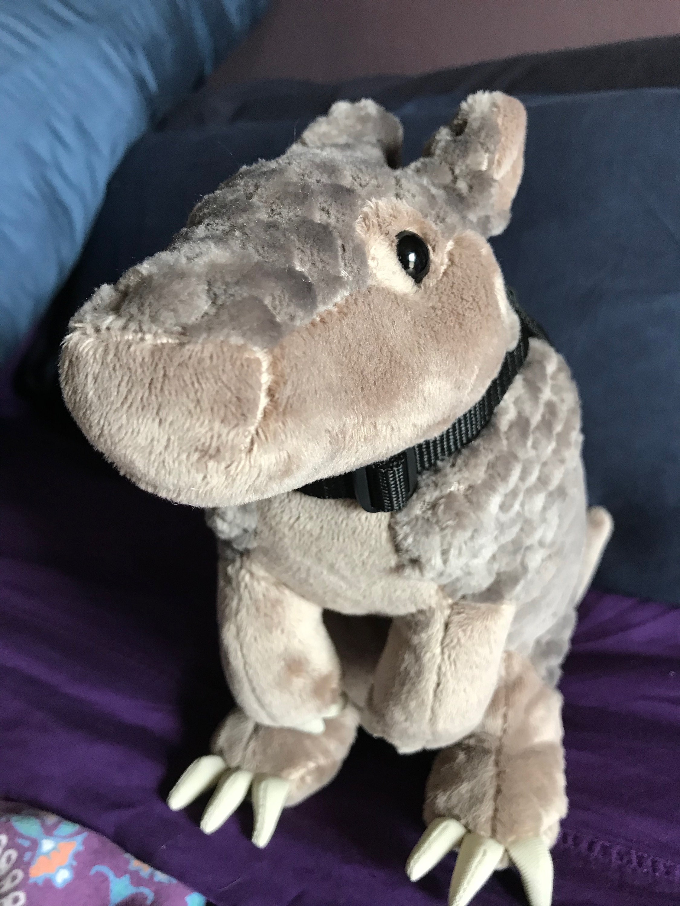 Emotional Support Armadillo Stuffed Animal Plush Toy Etsy