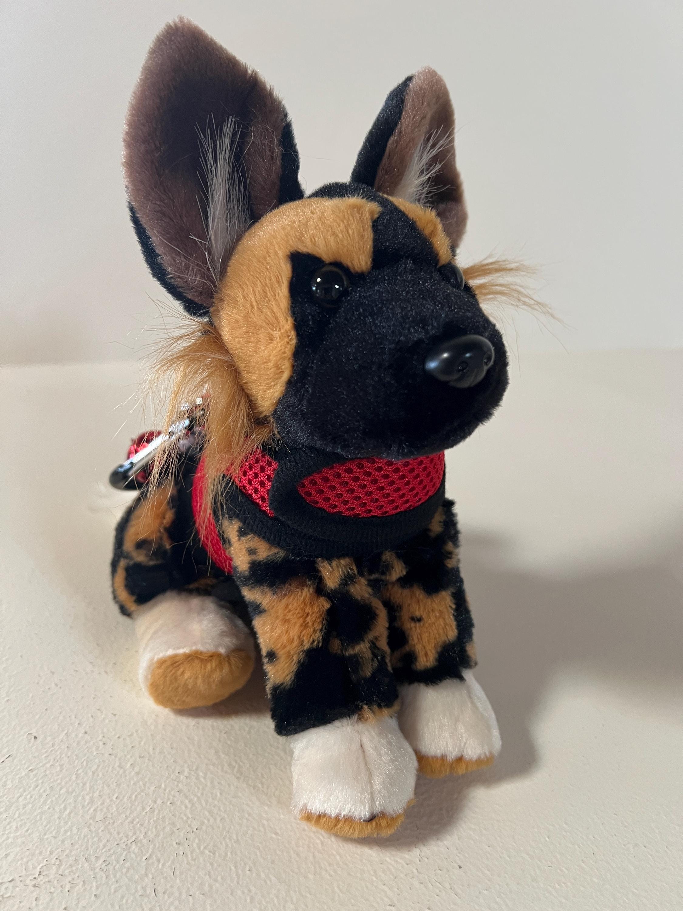 ESSA African Wild Dog Mini Emotional Support Plush Stuffed Animal