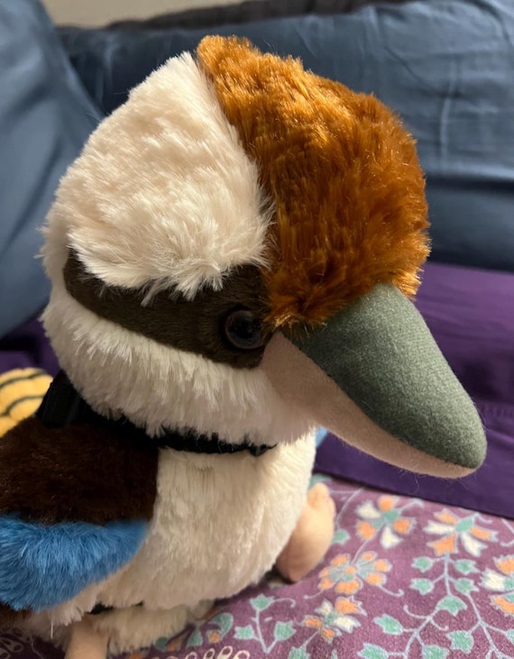 ESSA クッカバラ 鳥 感情サポート ぬいぐるみ パーソナライズギフト