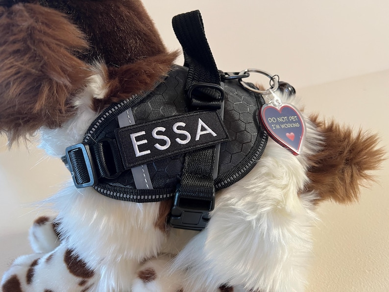 ESSA German Shepherd Dog Emotional Support Plush Stuffed Animal ...
